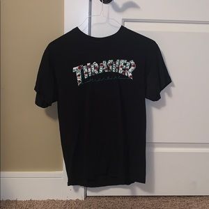 thrasher rose tee